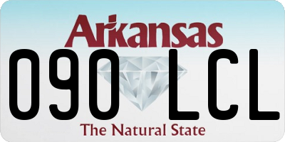 AR license plate 090LCL
