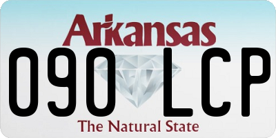 AR license plate 090LCP
