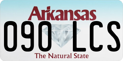 AR license plate 090LCS