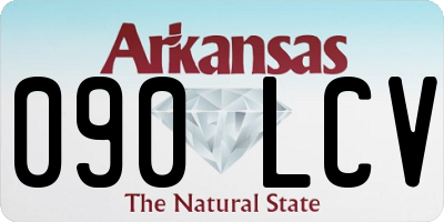 AR license plate 090LCV