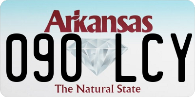 AR license plate 090LCY