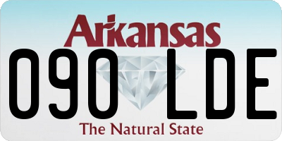 AR license plate 090LDE