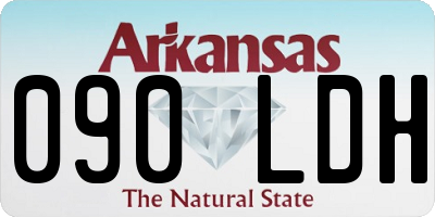 AR license plate 090LDH