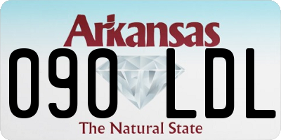 AR license plate 090LDL