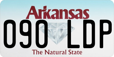 AR license plate 090LDP