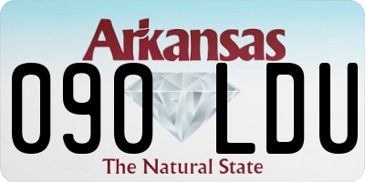 AR license plate 090LDU