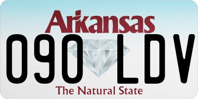 AR license plate 090LDV