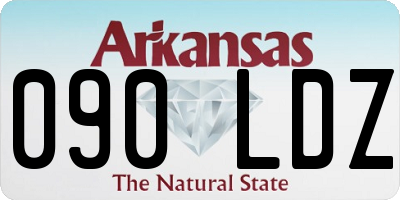 AR license plate 090LDZ