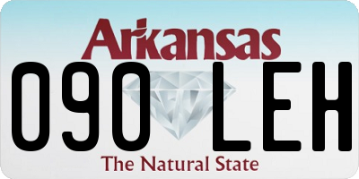 AR license plate 090LEH
