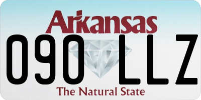AR license plate 090LLZ