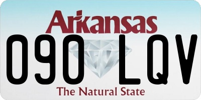 AR license plate 090LQV