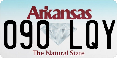 AR license plate 090LQY