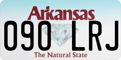 AR license plate 090LRJ