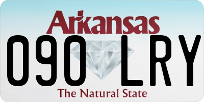 AR license plate 090LRY