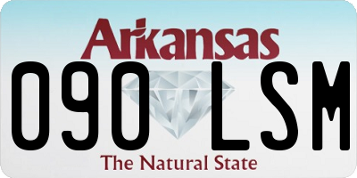 AR license plate 090LSM