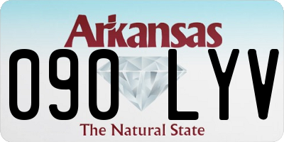 AR license plate 090LYV
