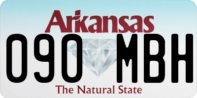 AR license plate 090MBH