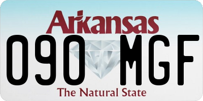 AR license plate 090MGF
