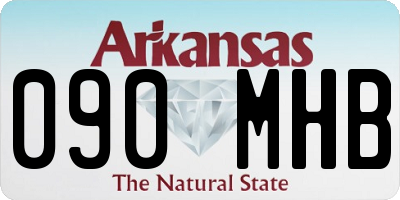 AR license plate 090MHB