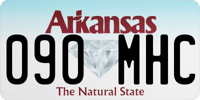 AR license plate 090MHC
