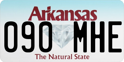 AR license plate 090MHE