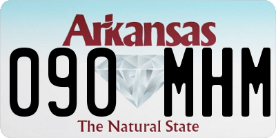 AR license plate 090MHM