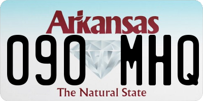 AR license plate 090MHQ
