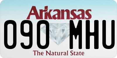 AR license plate 090MHU