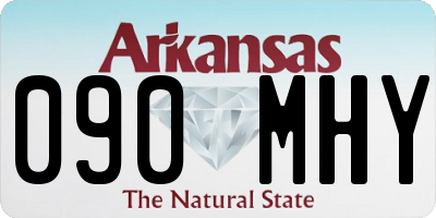 AR license plate 090MHY