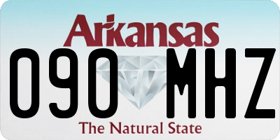 AR license plate 090MHZ