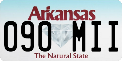AR license plate 090MII