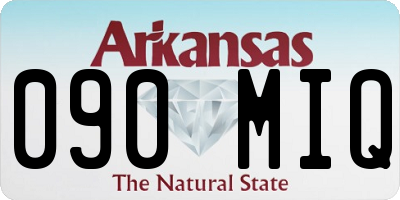 AR license plate 090MIQ