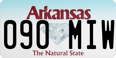 AR license plate 090MIW