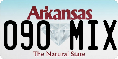 AR license plate 090MIX