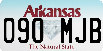 AR license plate 090MJB