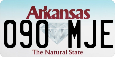 AR license plate 090MJE