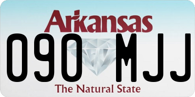 AR license plate 090MJJ
