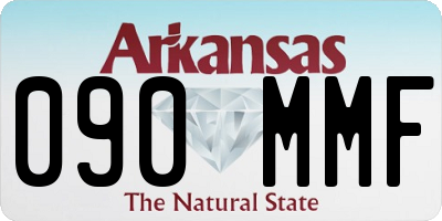 AR license plate 090MMF
