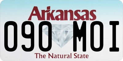 AR license plate 090MOI