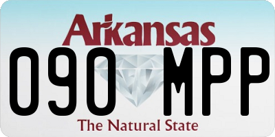 AR license plate 090MPP