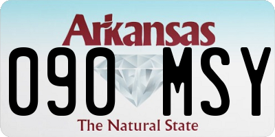 AR license plate 090MSY