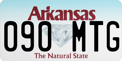 AR license plate 090MTG