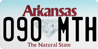 AR license plate 090MTH