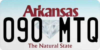 AR license plate 090MTQ