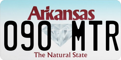 AR license plate 090MTR