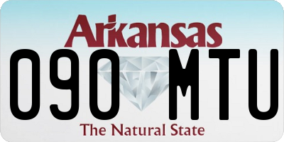 AR license plate 090MTU