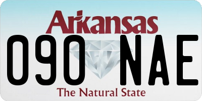 AR license plate 090NAE