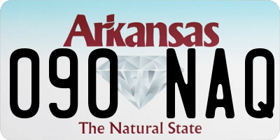 AR license plate 090NAQ