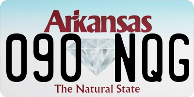 AR license plate 090NQG