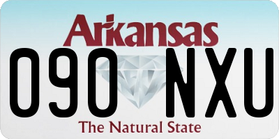 AR license plate 090NXU